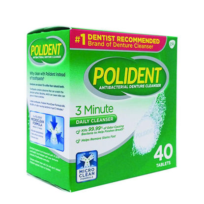 Picture of Polident 3-minute tablets 40 ct.