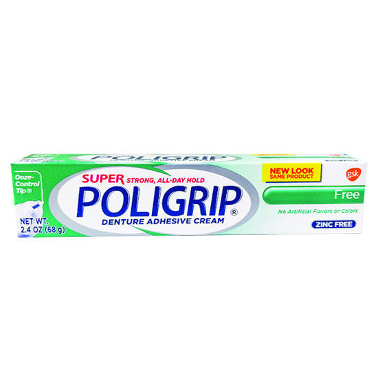 Picture of Poligrip super spg free 2.4 oz.