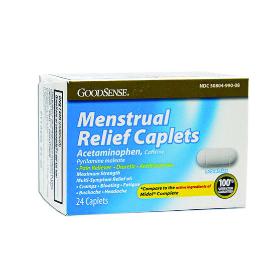 Picture of Menstrual relief caplets 24 ct.