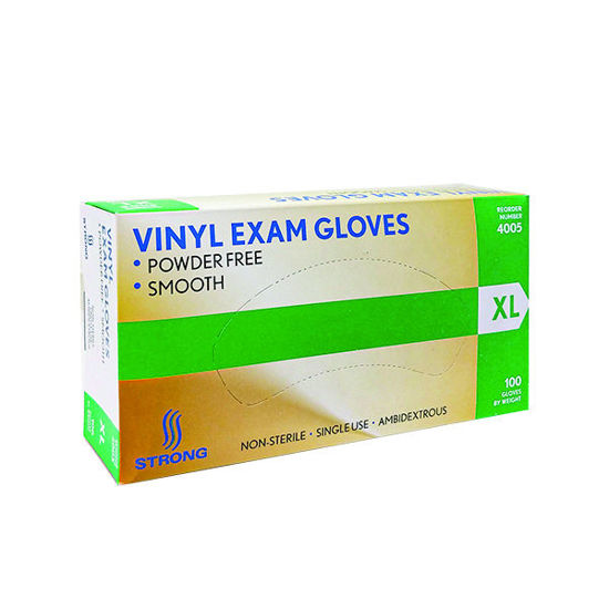 Picture of Vinyl gloves - size extra large - 100 ct.